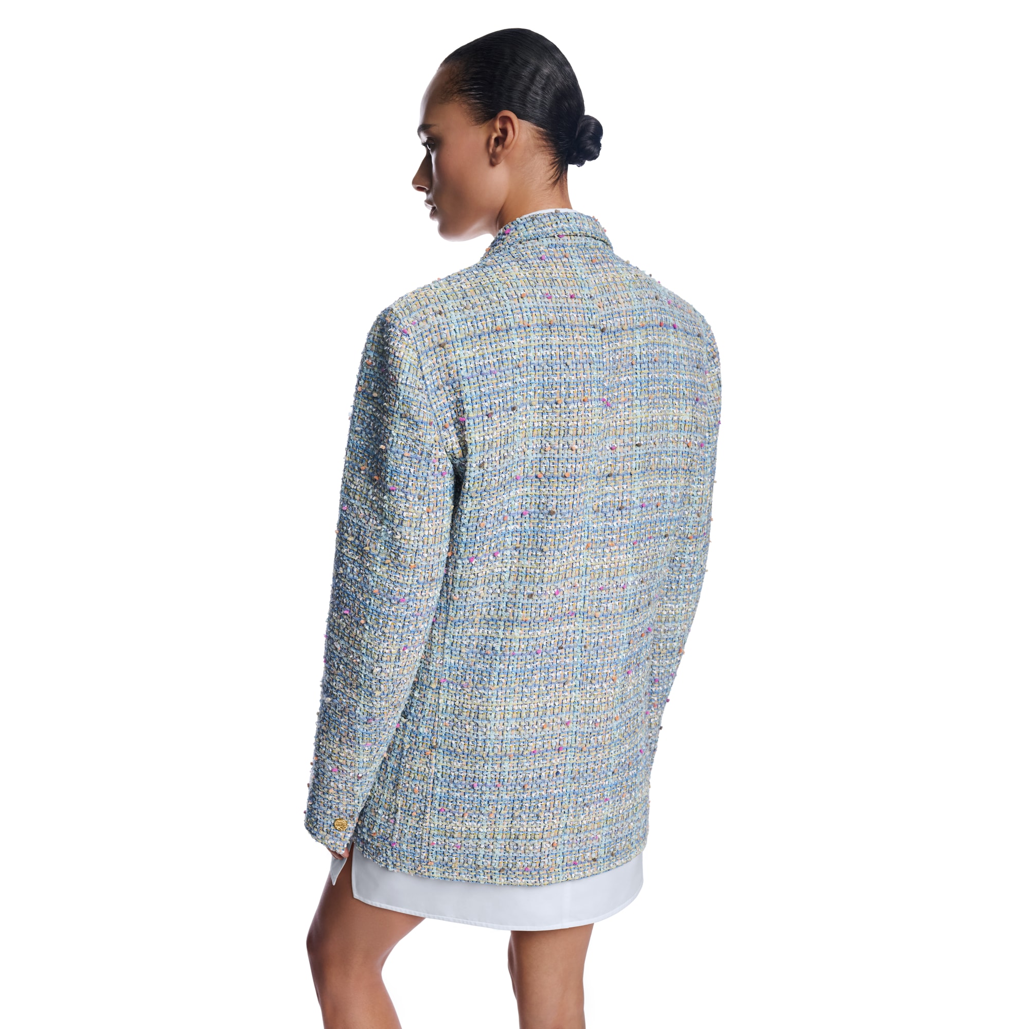 Double-Breasted Tweed Blazer - Women - Ready-to-Wear | LOUIS